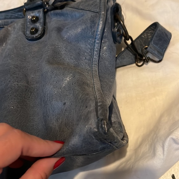Authentic Balenciaga Motorcycle Bag - Picture 9 of 11